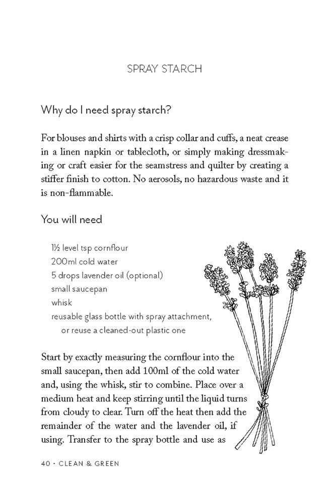 Clean & Green: 101 Hints and Tips for a More Eco-Friendly Home by Nancy Birtwhistle