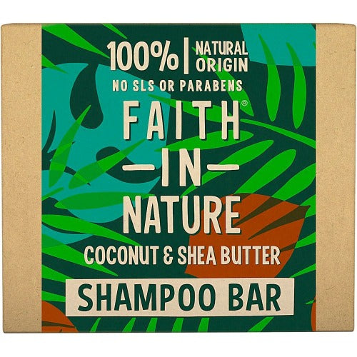 Faith In Nature Coconut & Shea Butter Shampoo Bar (85g)
