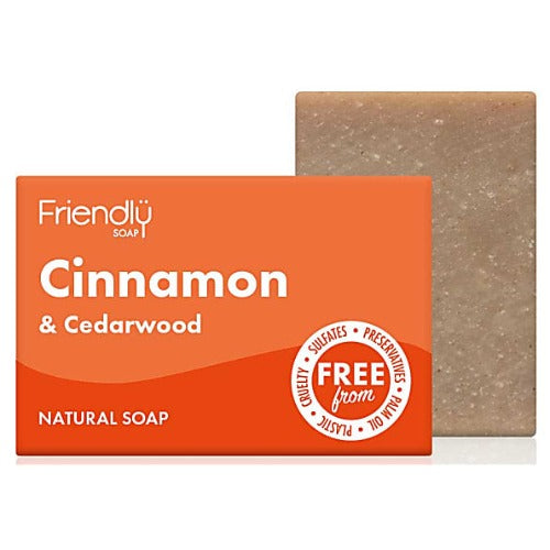 Friendly Cinnamon & Cedarwood Soap