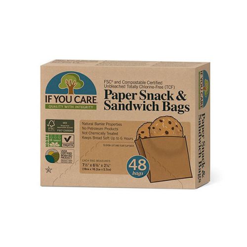 If You Care Sandwich Bags - Paper