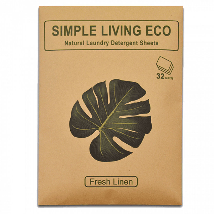 Simple Living Eco Laundry Detergent Sheets (Fragranced) (32 sheets)
