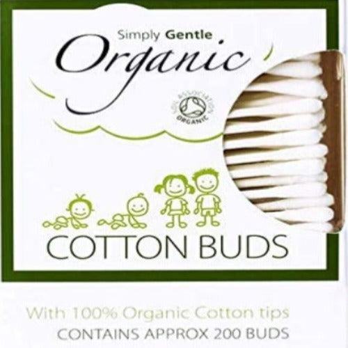 Simply Gentle Organic Cotton Buds (Pack of 200)