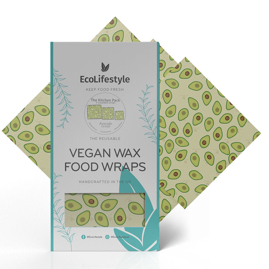 EcoLifestyle Vegan Wraps Kitchen Pack - Avocado